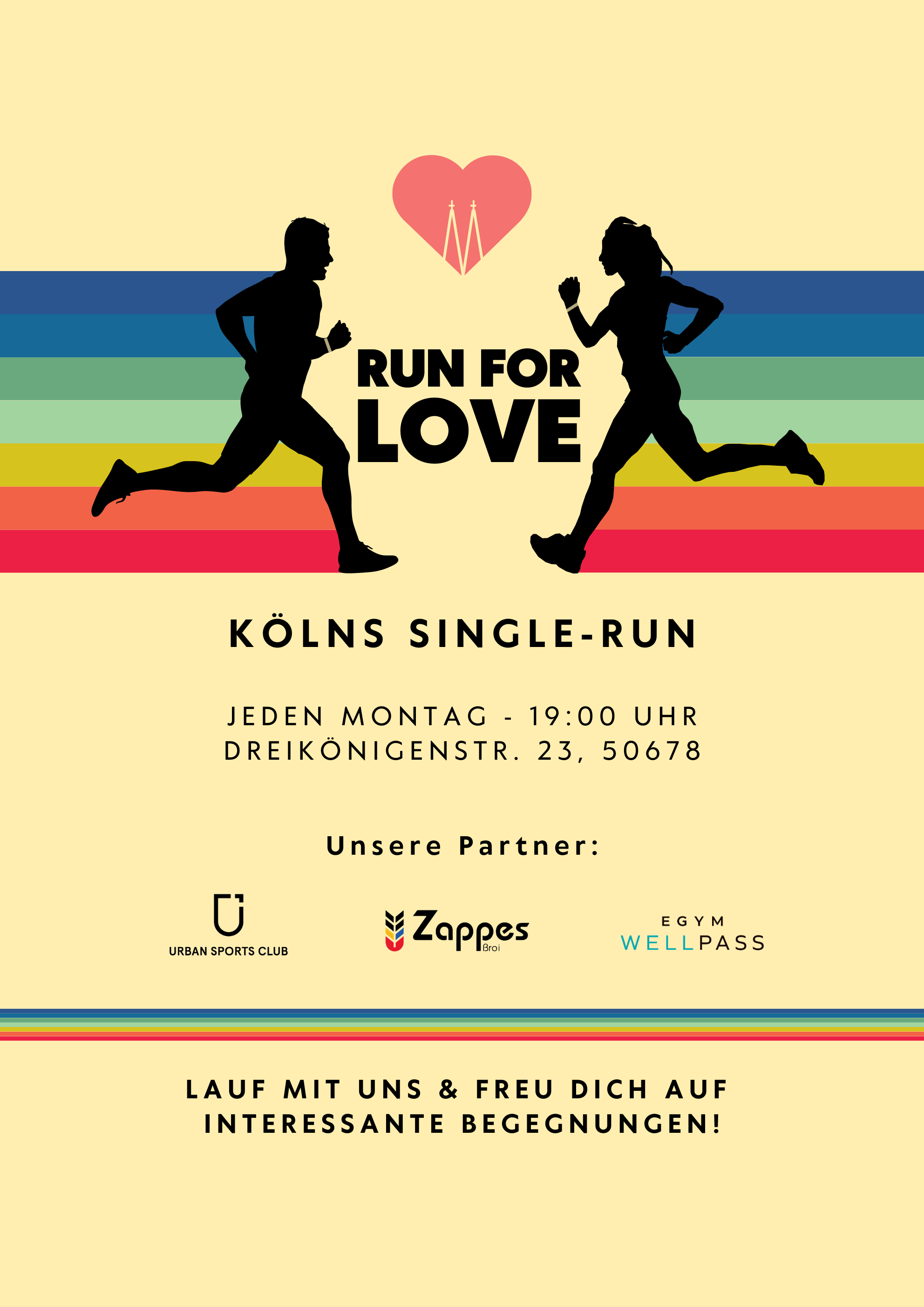 single lauftreff köln, run for love, single-run, single Lauftreff